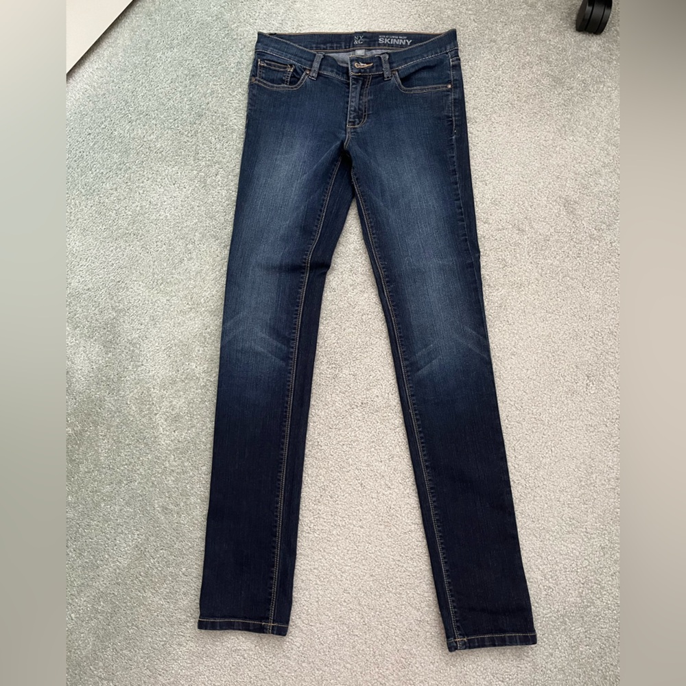 New York & Company Blue skinny Leg Jeans